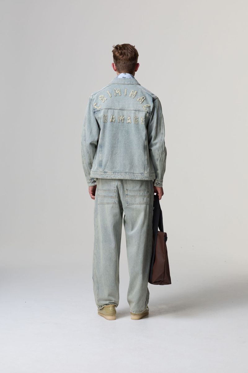 Criminal Damage Wavy Denim Jean
