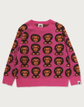 BABY MILO PATTERN KNIT SWEATER KIDS