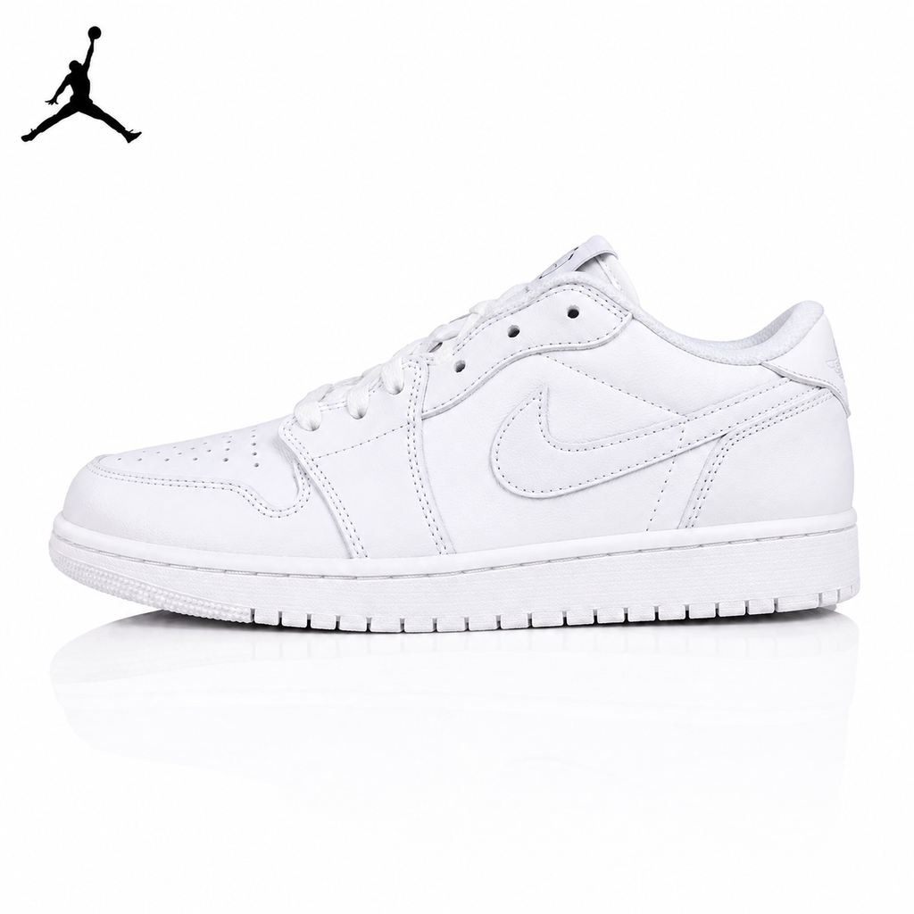 Air Jordan 1 Low OG SP White Reverse Swoosh Unisex Sneakers TD1228-111