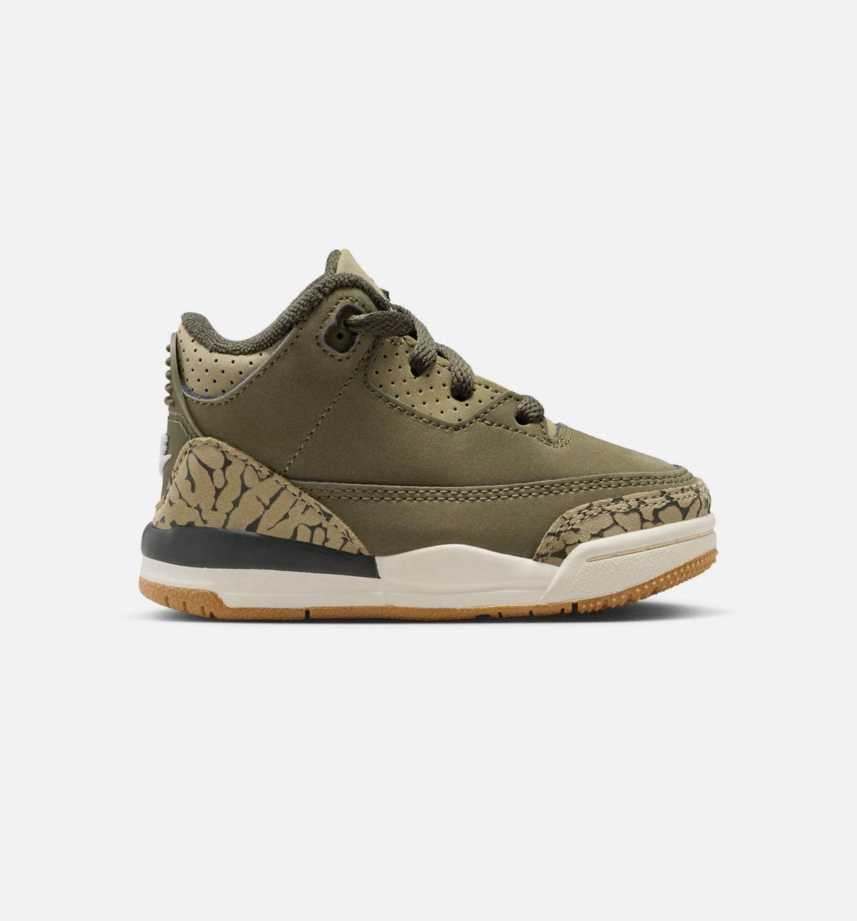 Air Jordan 3 Retro Medium Olive Infant/Toddler Lifestyle Shoe – Medium Olive/Sequoia/Neutral Olive/Sail