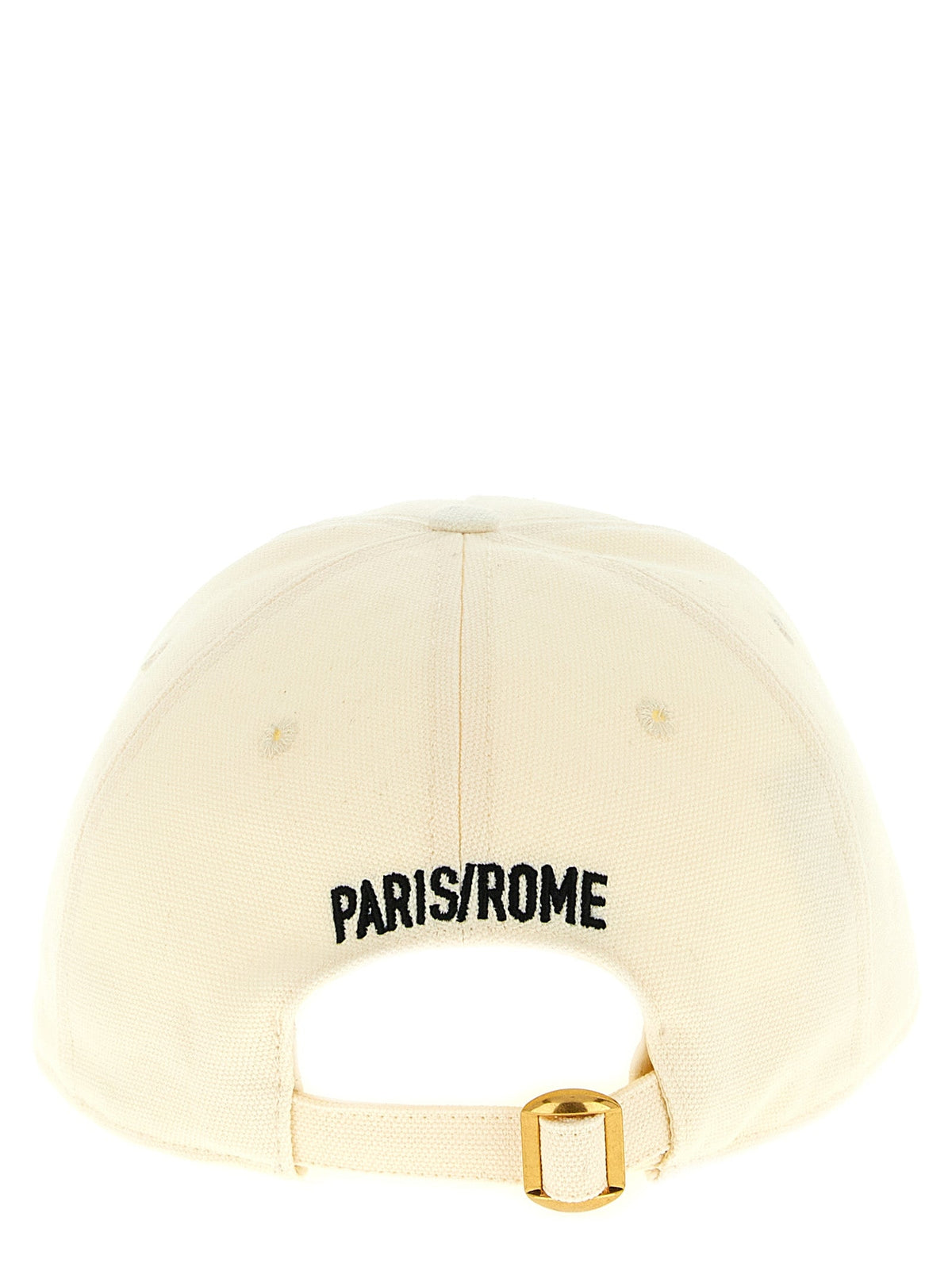 Valentino Garavani Beige Cotton Baseball Cap