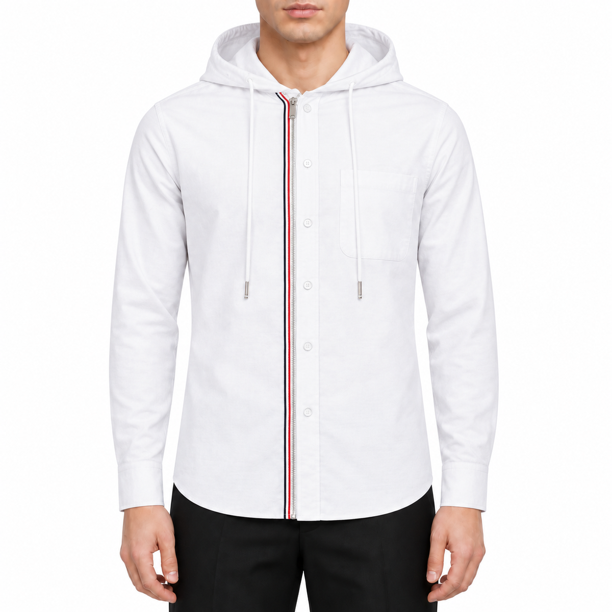 Hooded shirt | Thom Browne