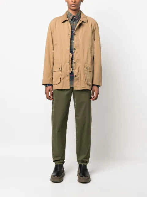 Barbour button-up shirt jacket