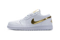 Air Jordan 1 Low White Metallic Gold Reps Sneaker CZ4776-100