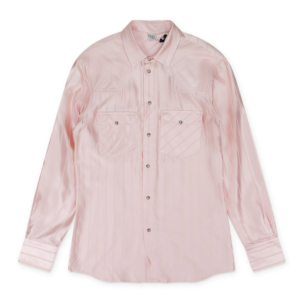 Pink Striped Button Down Shirt