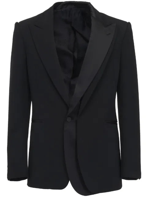 Alexander McQueen trompe l'oeil blazer
