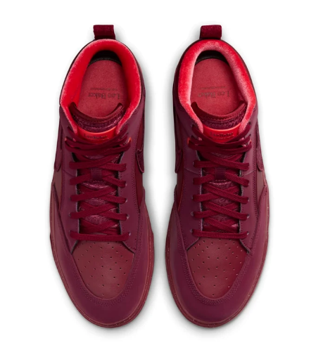 Nike SB React Leo Premium 'Dark Beetroot' Sneakers FQ7639-600