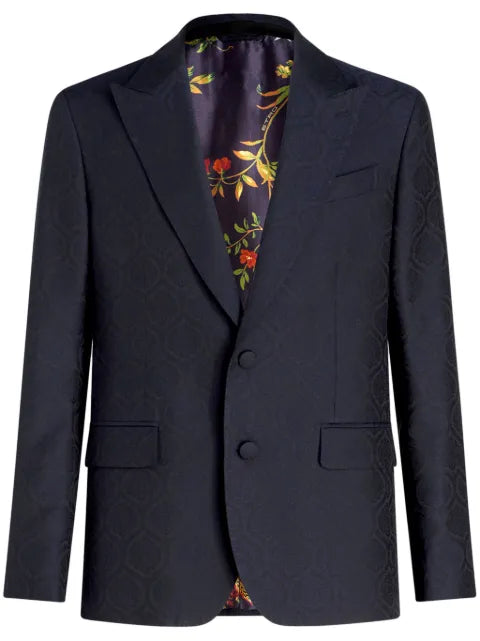 ETRO blazer with peak lapels