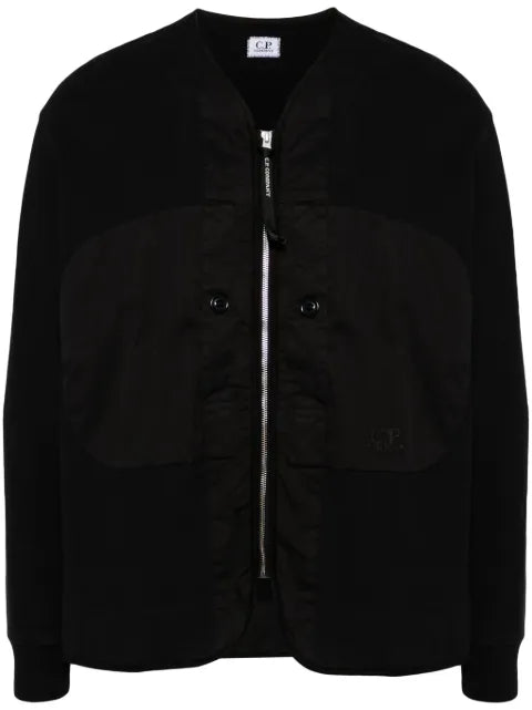 C.P. Company logo-embroidered jacket