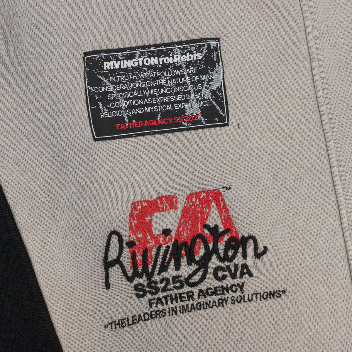 GRAY PENTA WELDER GRIS SWEATPANTS