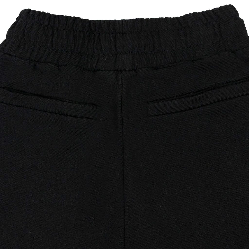 BLACK FLAME GLASS SWEATPANTS