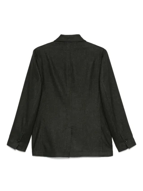 Dell'oglio single-breasted shirt jacket
