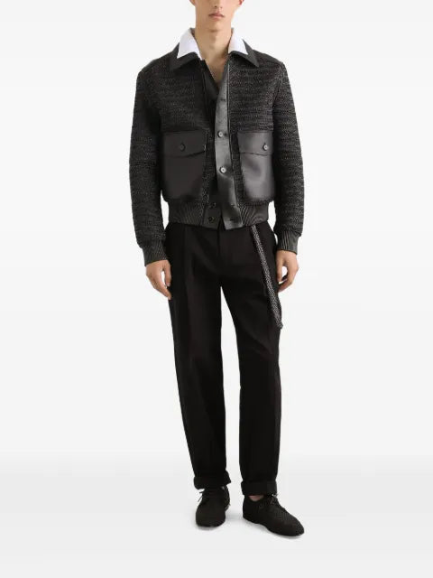Dolce & Gabbana interwoven-design jacket