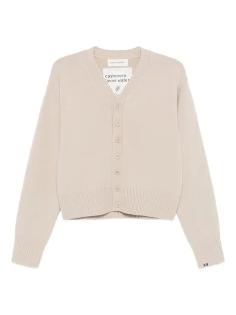 extreme cashmere buttoned cardigan