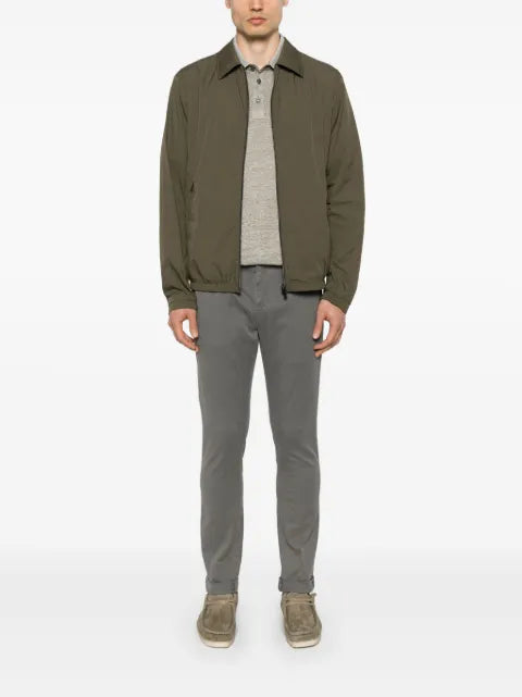 Herno classic-collar shirt jacket