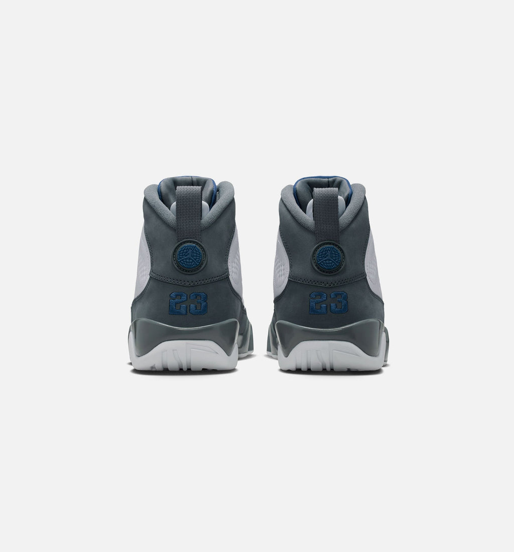 Air Jordan 9 Retro Flint – Men's Lifestyle Shoe | White/French Blue/Flint Grey