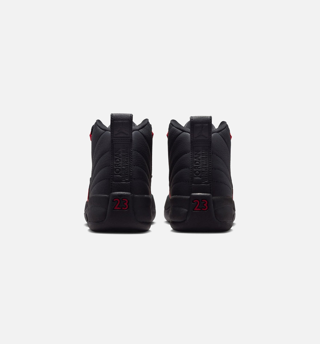 Air Jordan 12 Retro 'Bloodline' Grade School - Black/Varsity Red