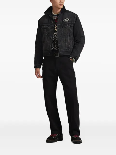 Polo Ralph Lauren denim sherpa-collar jacket