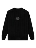 Honor The Gift cable-knit logo-patch sweater