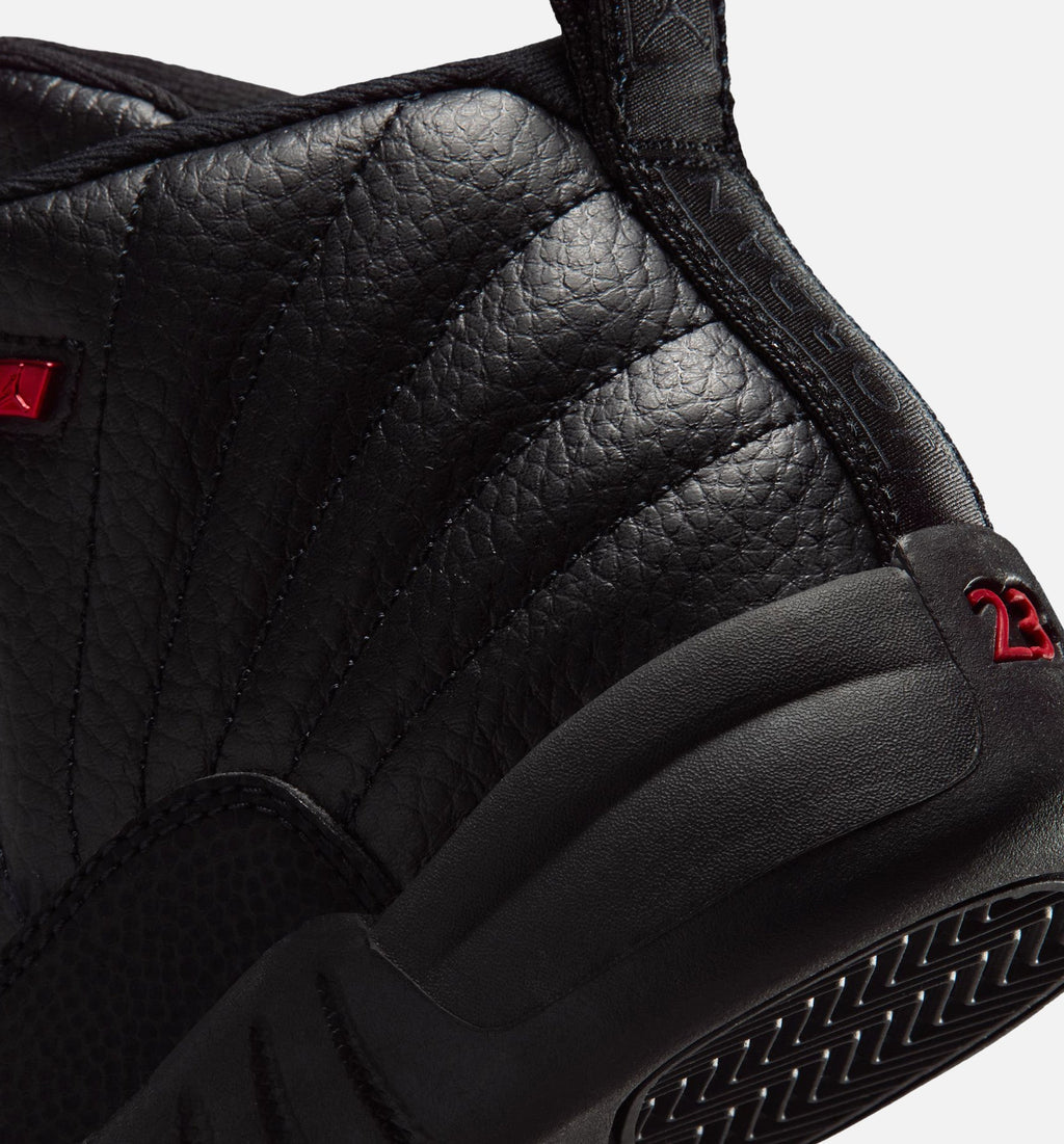 Air Jordan 12 Retro 'Bloodline' Preschool - Black/Varsity Red