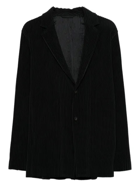 Homme Plissé Issey Miyake pleated button blazer