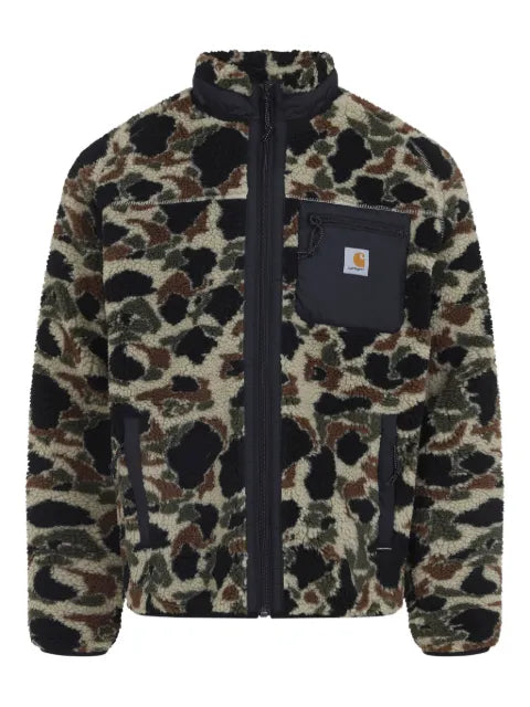 Carhartt WIP Prentis Liner  camouflage-pattern fleece jacket