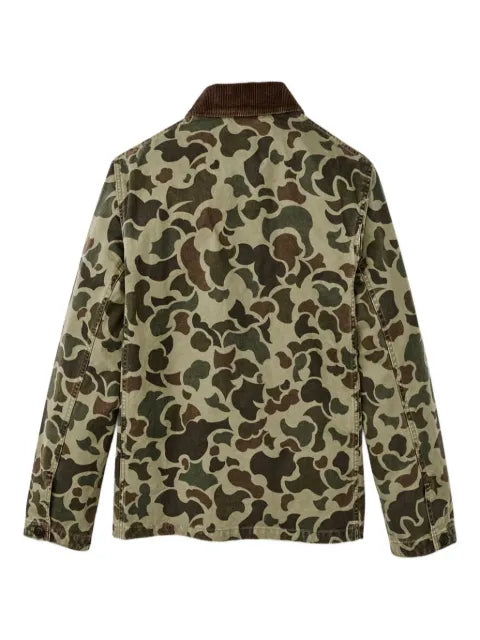 Filson camouflage-print shirt jacket