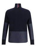 Moncler Grenoble logo-appliqué paneled sweater