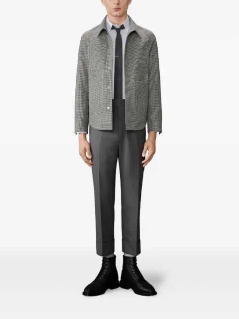 Thom Browne houndstooth shirt jacket