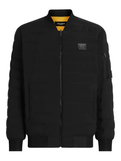 Dolce & Gabbana quilted zip-up jacket