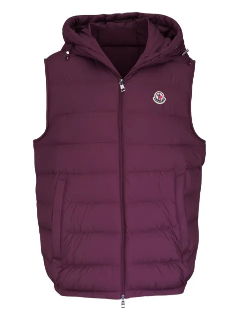 Moncler Mardeillan hooded logo gilet