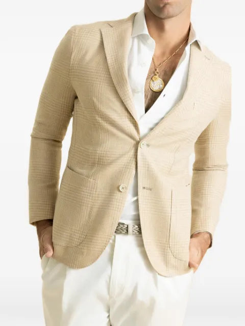 Eleventy single-breasted soft jacket