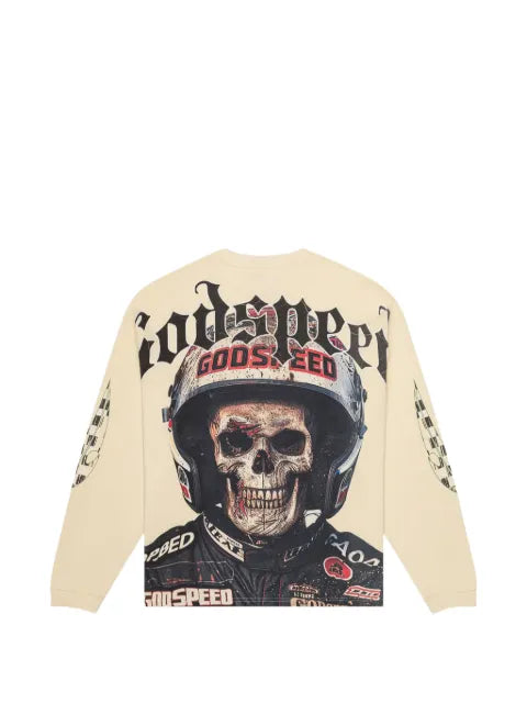 GODSPEED crash out long-sleeved sweatshirt