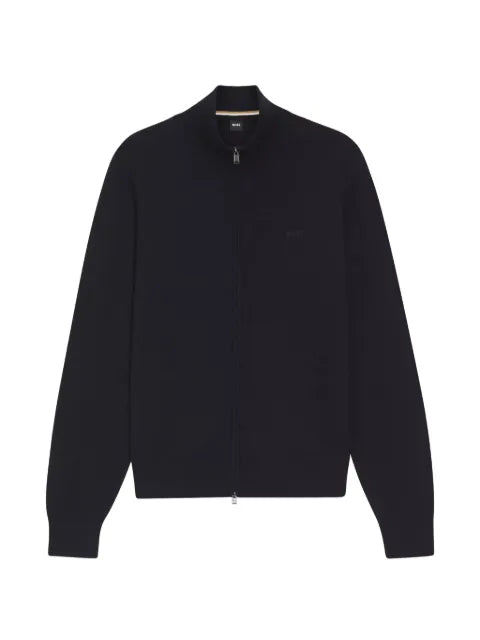 BOSS Upalano zip-up sweater