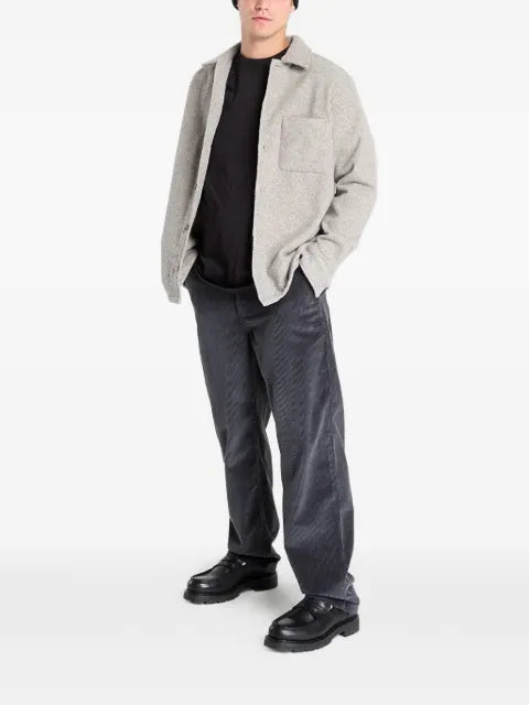 SAMSOE SAMSOE button-fastening pocket overshirt