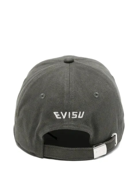 EVISU logo-embroidered baseball cap