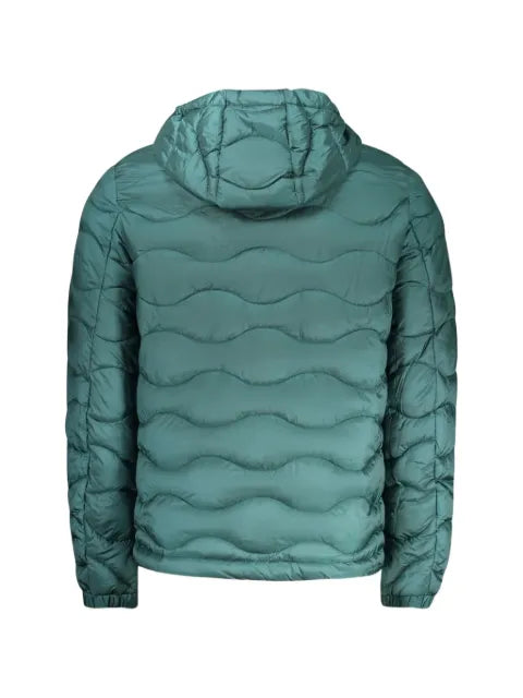 NORWAY 1963 wave-quilted hooded jacket