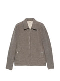 Eleventy knit-sleeves jacket