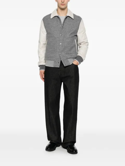 Eleventy panelled wool-blend jacket