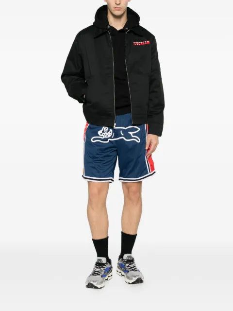 ICECREAM logo-embroidered zip-up jacket