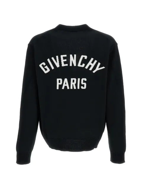 Givenchy couture seam cardigan in knit with Givenchy Paris