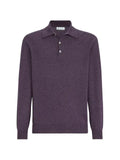 Brunello Cucinelli cashmere knit polo shirt