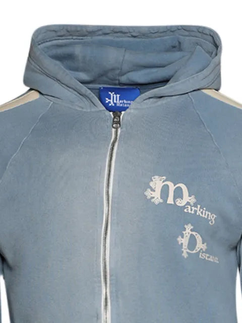 MARKING DISTANCE Scorpio zip-up hoodie