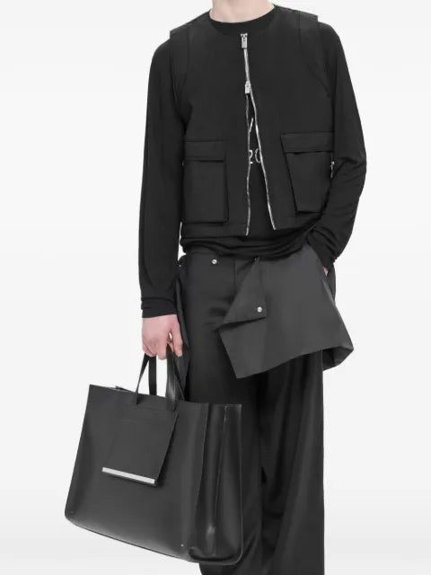 HELIOT EMIL Motility multi-pocket zip-up vest