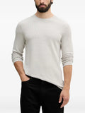 Marc O'Polo waffle-knit long-sleeve sweater