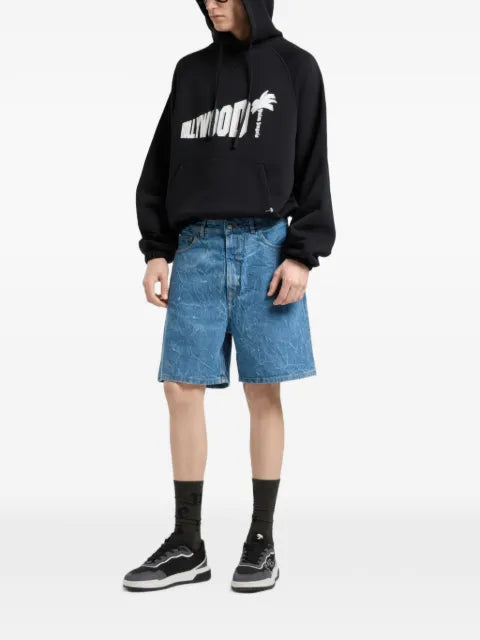 Palm Angels Sunset Blvd Palm loose hoodie