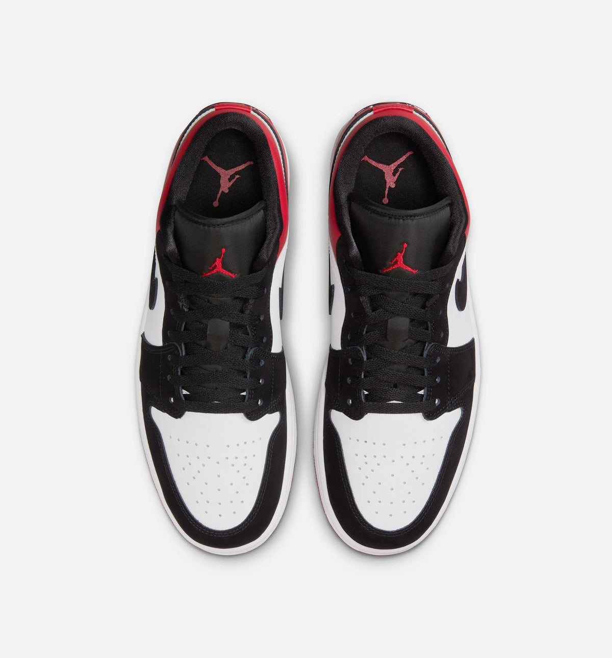 Air Jordan 1 Low SE Men's Sneakers | White/Varsity Red/Black