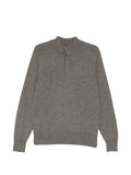 N.Peal half-button cashmere jumper