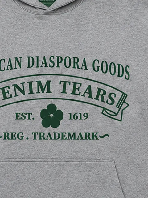 Denim Tears ADG logo-print hoodie
