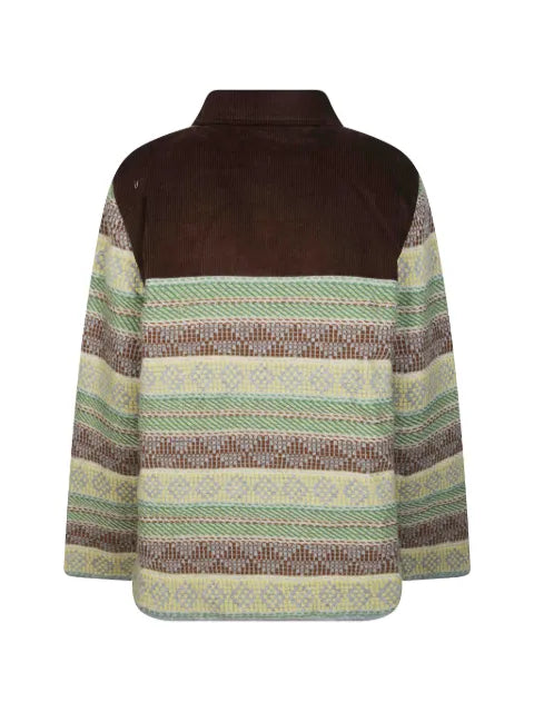 Guest In Residence Western Industry intarsia-knit jacket